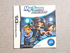 MySims Agents Instruction Manual Only - Nintendo DS