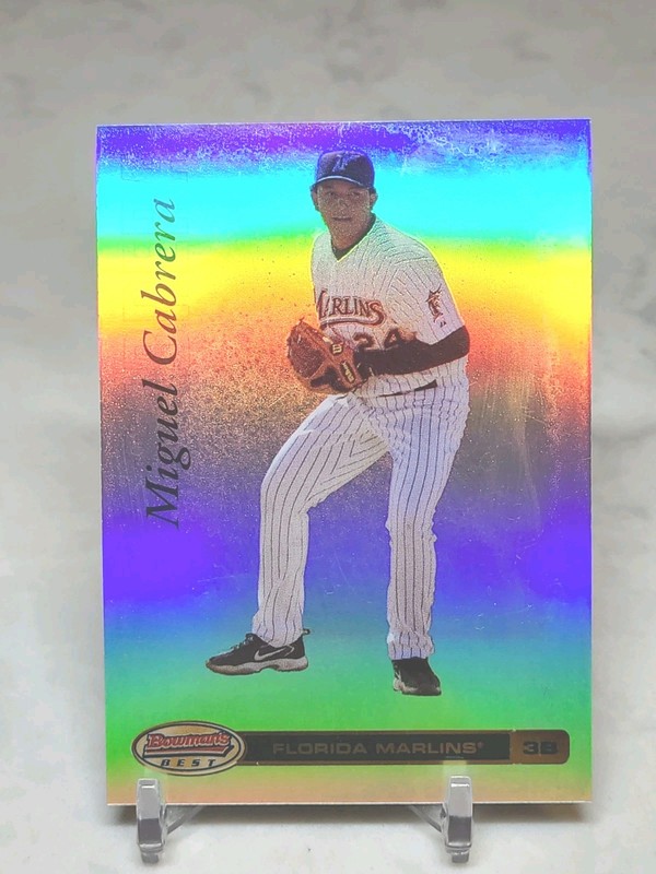 2007 Bowman's Best - Miguel Cabrera #27 MARLINS