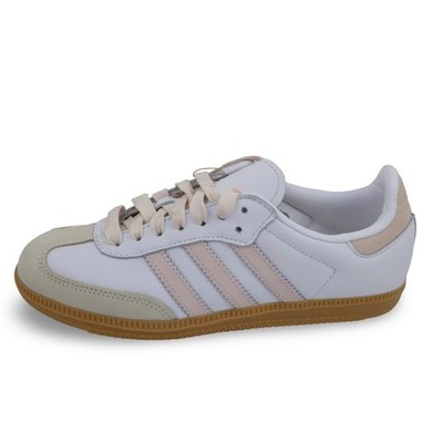 Adidas Samba OG Women's Size US 6 White Pink Gum  Shoes Sneakers JS1351 NWOB