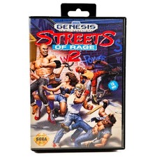 Streets of Rage 2 Sega Genesis (Authentic, CIB, Tested Working, Ships in a Box)