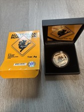 2014 $1 Australian Road Sign Series Koala  1oz .9999 silver coin