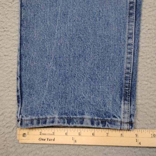 Wrangler Jeans Mens 34x30 Blue Five Star Premium Relaxed Medium Wash Denim NEW - Picture 11 of 11