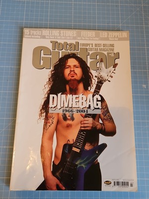 Total Guitar Magazine March 2005 No. 133 Dimebag Tribute Pantera Led Zepp No CD