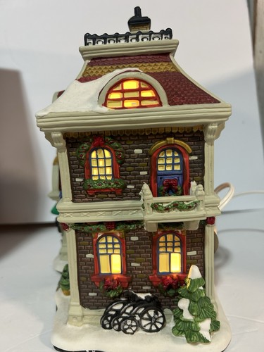 2004 Lemax Carole Towne Collection DREW'S BICYCLE SHOP EUC - Picture 5 of 16