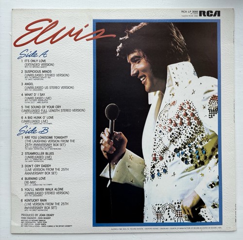 Elvis Presley The Sound Of Your Cry 12 Track Collectible Vinyl Album - Picture 2 of 3