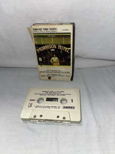 The Doors Morrison Hotel Cassette Tape AMPEX Snap Case M55007