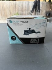 Dura Faucet Designer Style Contemporary Matte Black RV Faucet
