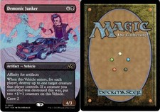 Demonic Junker (Borderless) Aetherdrift Regular MTG