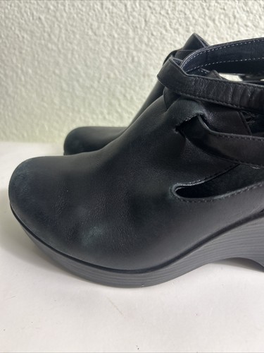 Dansko Franka Booties Black Womens size 37 Studded Back Heels US 7 - 第 12/22 張圖片