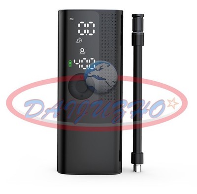 Car Bicycle Tire Electric   Rechargeable   Smart Portable Air Pump #qm