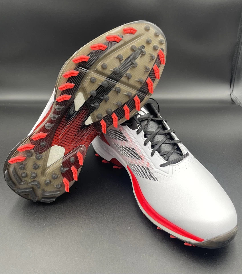 Zapatos de golf Adidas Adizero ZG sin clavos - blancos - IE3530 Foto 4 de 4