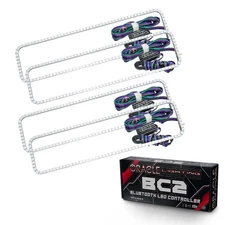 Surface Halo Head Lights LED Add On by Oracle Lighting ColorSHIFT 2280-335