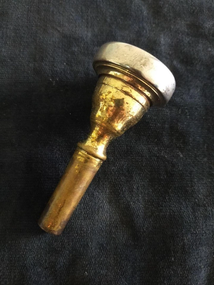 复古 GIARDINELLI 大柄低音长号吹嘴 1G 2 件套 — 第 2/4 张图片