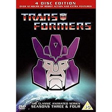 Transformers Season 3 & 4 - Re-Release - DVD  UOVG The Cheap Fast Free Post