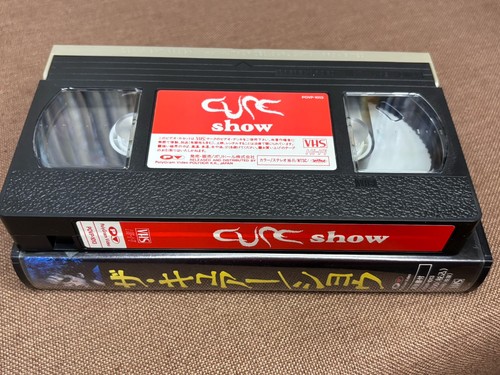 THE CURE Show JAPAN VHS VIDEO TAPE POVP-1013 w/ INSERT Robert Smith 1993 issue - Picture 7 of 13