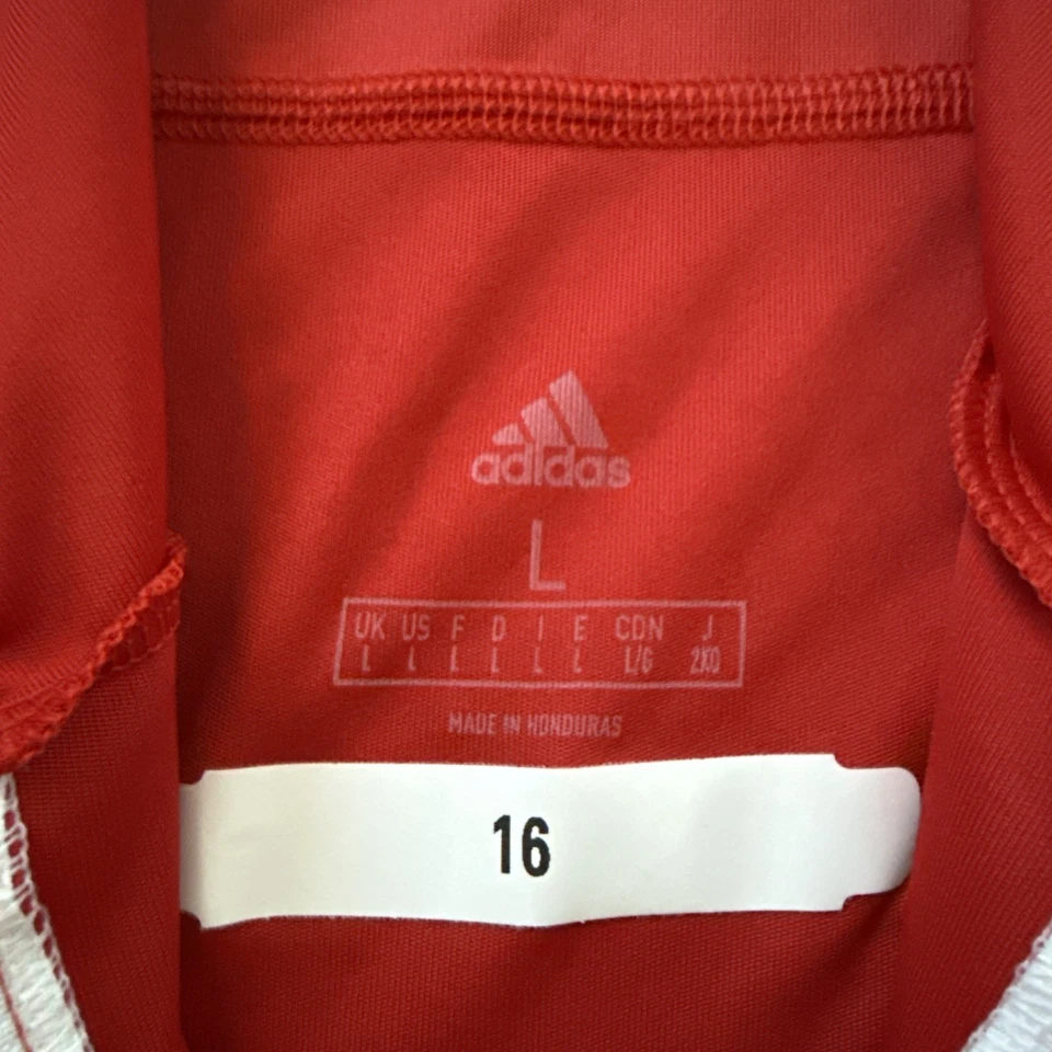 Jacksonville State Gamecocks Adidas Sudadera con Capucha Para Hombre L Roja Cremallera Completa EMISIÓN DEL EQUIPO JSU Foto 4 de 4