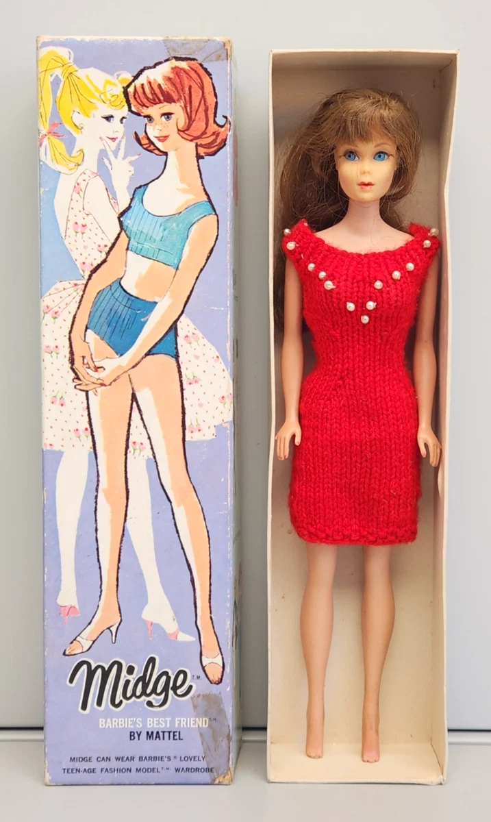 25+ Midge Original (Opened) with Vintage Dolls & Doll Playsets for