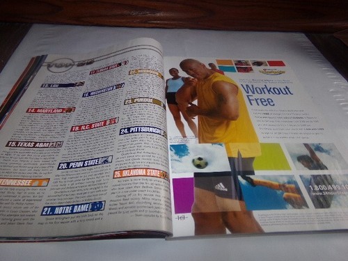 Revista de fútbol americano de Texas Roy Williams Texas Longhorns A&M Dallas Cowboys 2003 - Imagen 10 de 17
