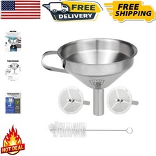 Specialized Resin Filtering Funnel with Brush - Perfect for 3D Printing Efforts