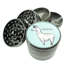 Llamas D1 Titanium Grinder 4 Piece Magnetic Hand Mueller 