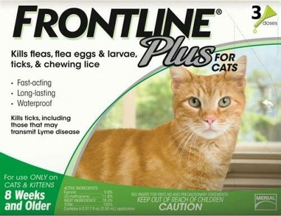 frontline worming for cats
