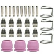 Electrode Tips Cup Consumables fit VEVOR CUT-50DF CUT-50 CUT-50P Plasma Cutter