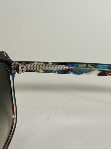 Christian Lacroix Multicolor Sunglasses with Gradient Lenses With Case and Pouch - Picture 12 of 16
