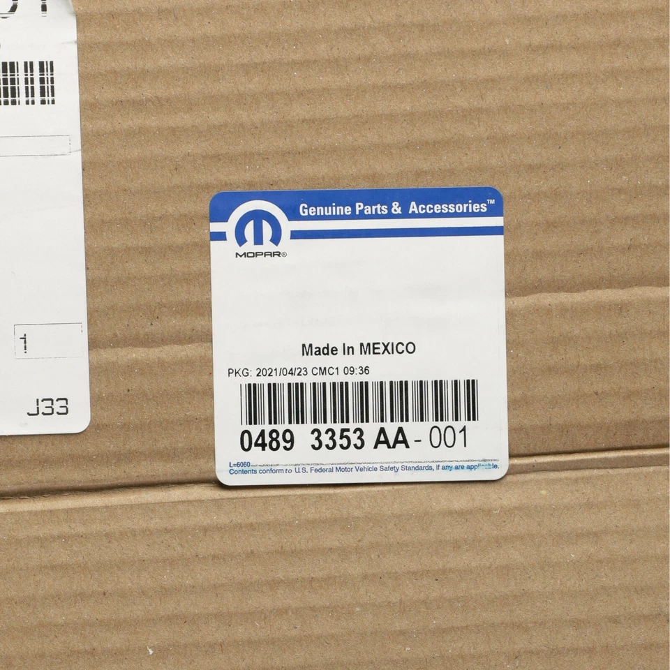 14-22 RAM 2500 3500 4500 5500 JUNTA DE CÁRTER DE ACEITE DE MOTOR OEM NUEVO MOPAR 4893353AA Foto 3 de 3