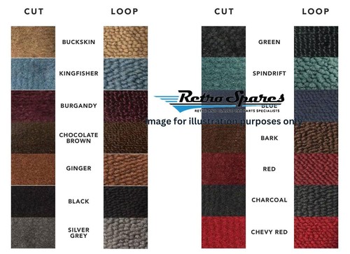 INTERIOR CARPET FOR TOYOTA LANDCRUISER HJ80 FJ80 (80 SERIES) 1980 - 1998 - Picture 2 of 2