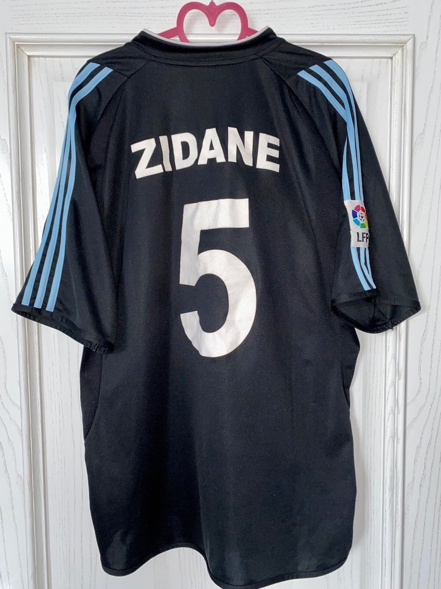 2003-04 Real Madrid Away Adidas (L) Shirt Jersey Camiseta