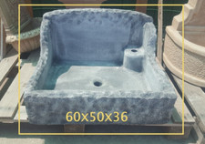 LAVANDINO LAVAMANI LAVABO LAVELLO DA GIARDINO PER ESTERNO VASCA MARMO CUCINA