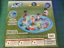 H2OGO! Go Kids Sprinkler Pad Shallow Wading Pool Water Play 10' ft - EXCELLENT!