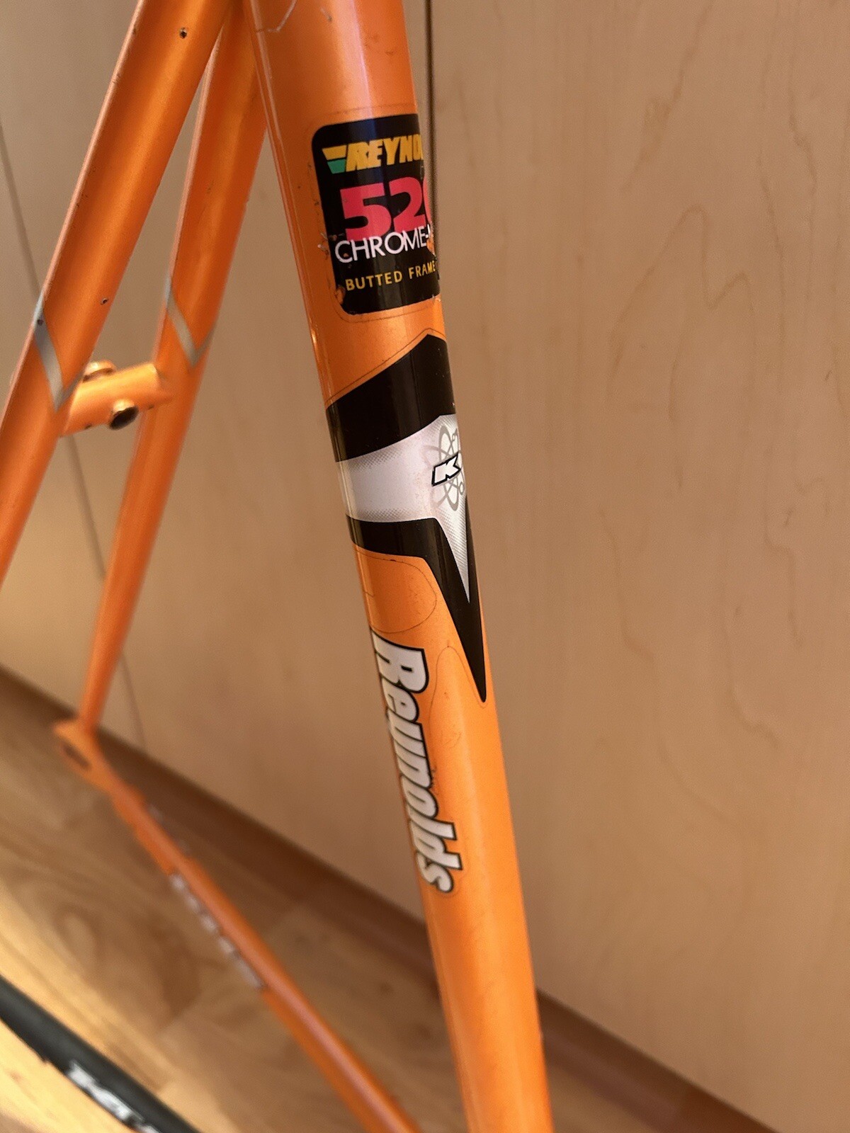 Khs Flite 100 2001 Aero Track Pursuit Fixed Gear Track Frameset Pista NJS MASH