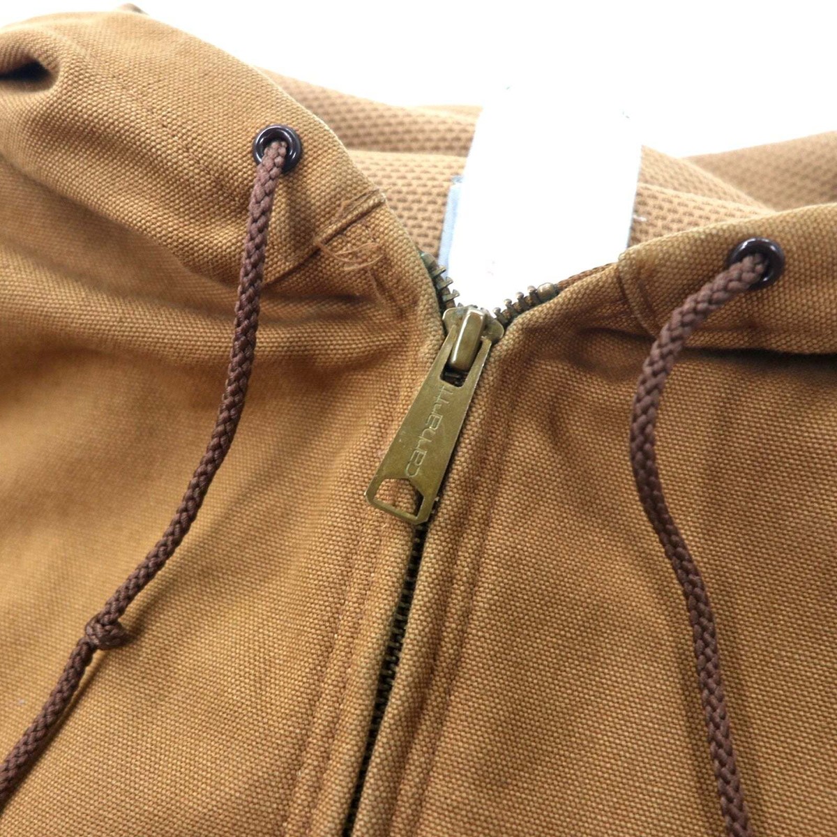 carhartt USA Made Duck Active Jacket XL Beige Cotton | eBay 