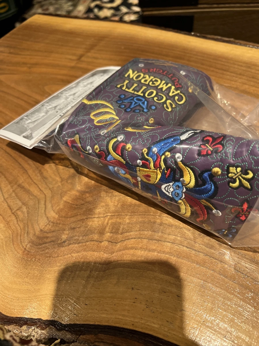 2022 SCOTTY CAMERON MARDI GRAS JESTER HEADCOVER NEW sealed