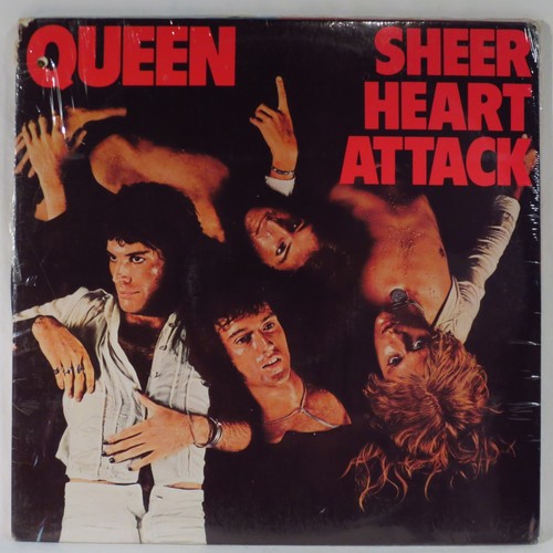 QUEEN – Sheer Heart Attack 1974 1st US issue SEALED LP Freddie Mercury - 第 1/2 張圖片