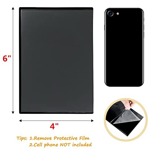 Magnetic Picture Frames 15 Packs-Fridge Magnetic 4*6 inches-15 Pack Black - Photo 3/7