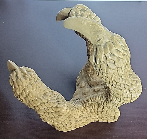 Pair of Design Toscano Dragon Claws Wall Sculpture Talons Sword Holder - Picture 15 of 24
