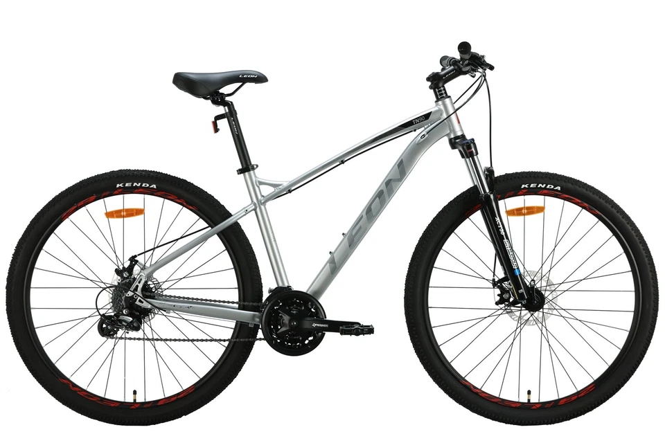Mountainbike MTB 29 " Alluminio Freno a Disco Argento Rh 46 CM Bicicletta - Immagine 2 di 3