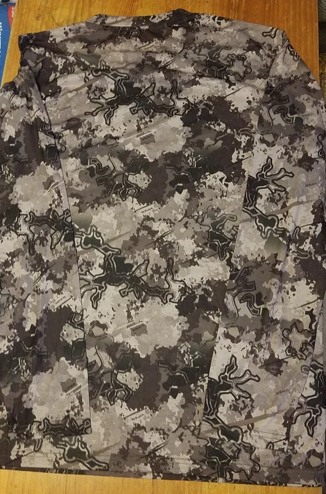 🔥New With Tags True Timber Long Sleeve Camo Hunting Polyester Pullover Shirt XL - Image 2 of 3