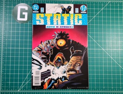 Static #12 (1994) 1st App D-Struct Milestone/DC Comics Book  Kurt Busiek VF+