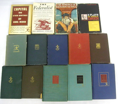 Modern Library Vintage Literature 14 Books Marx Baudelaire Karamazov Stendhal
