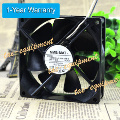 NMB 24V 0.20A DC BRUSHLESS FAN MOTOR 3610KL-05W-B50 Case Cooling Fan
