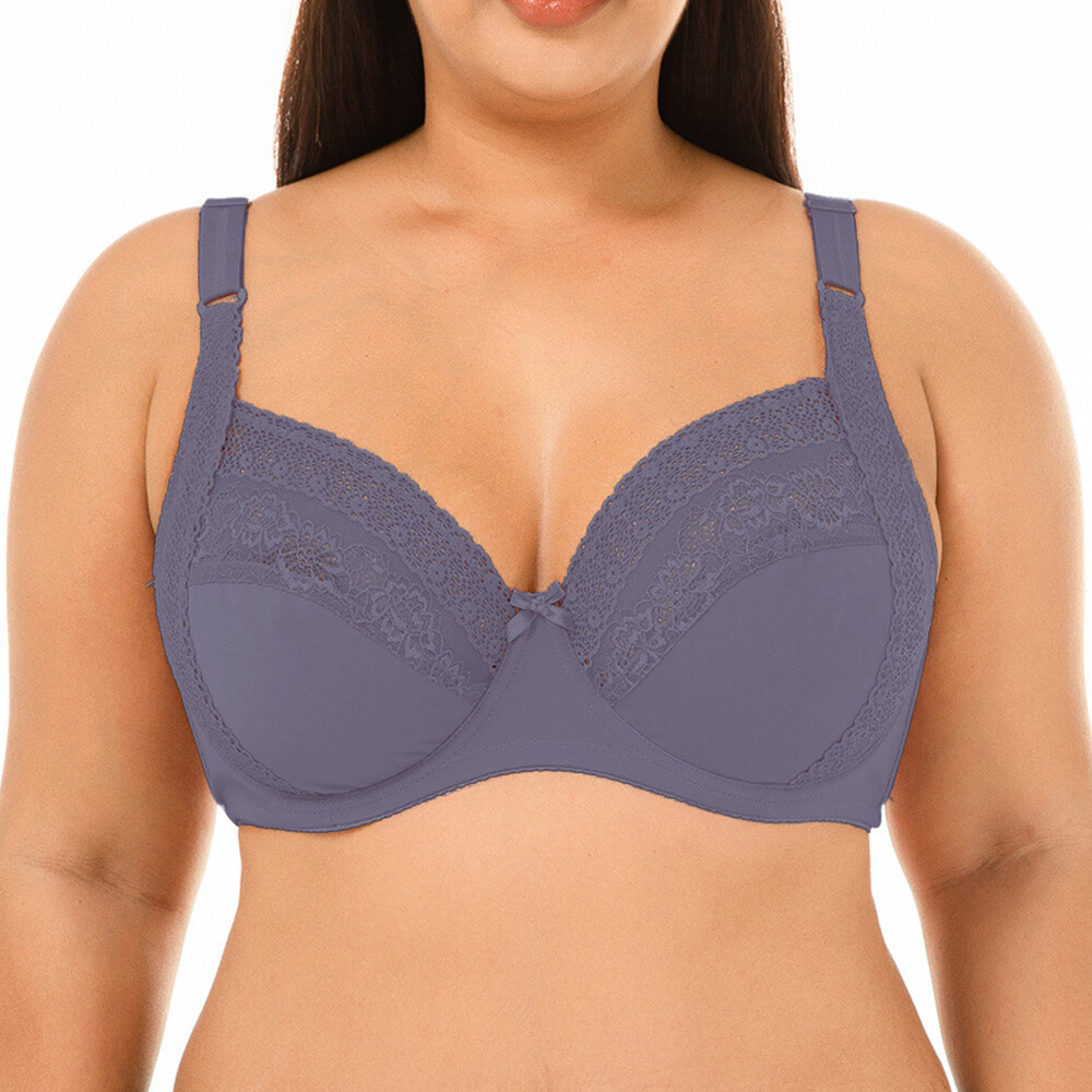 Super Large Size Ladies Bras 36-52 BCDEF Relaxed Brassiere Big Boobs  Underwear