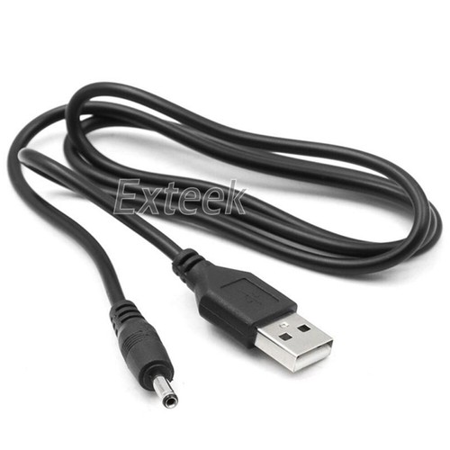 5V DC Power Charging Cord USB to DC 3.5 x 1.35mm Barrel Jack Adapter Connector - Picture 4 of 12