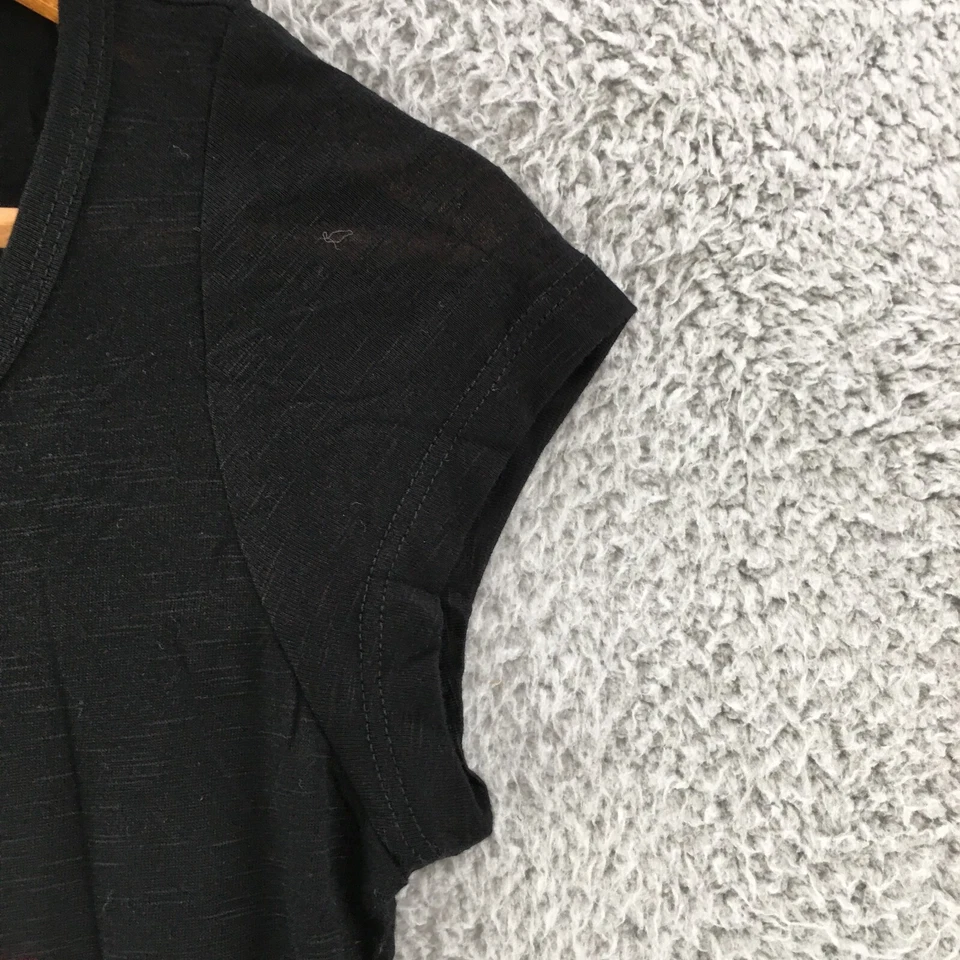 Bye Bye Chicago City Graphic Tee Tshirt Womens XL Black Cap Sleeves Printed - Image 4 of 4