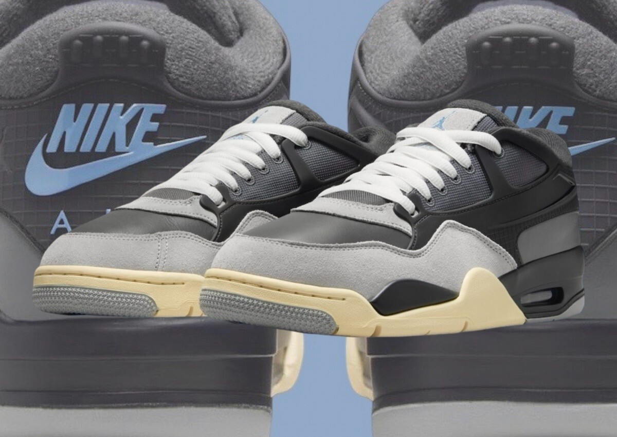 Nike Air Jordan 4 RM Iron Grey FQ7939-002 Mens New | eBay