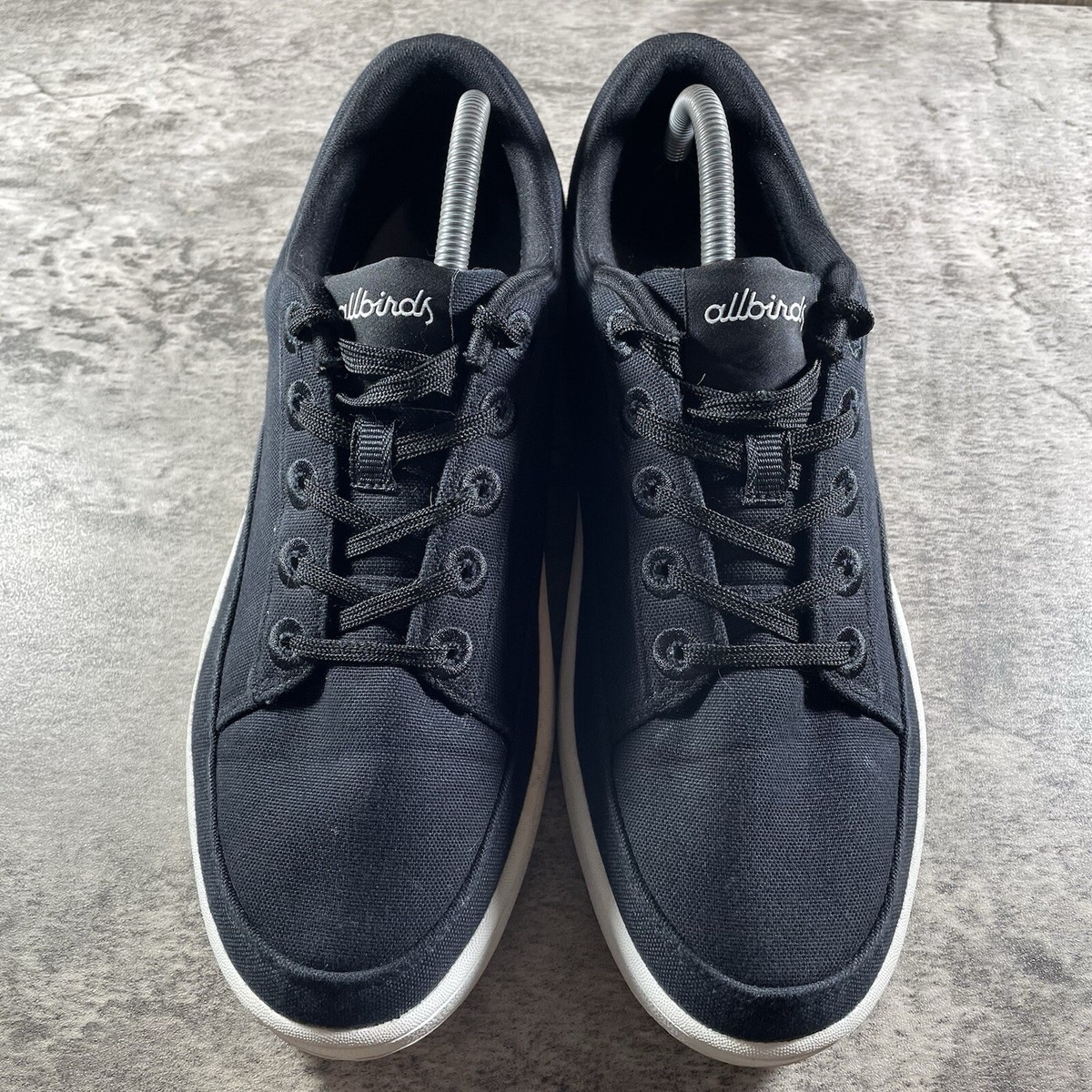 Allbirds Canvas Pacers Black Casual Sneakers Men display picture 2