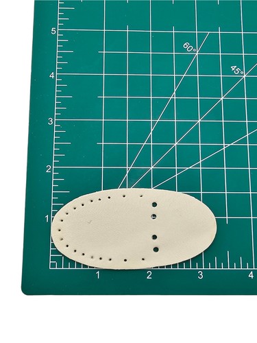 VTG MCM Baby-Mok Baby Ready to Assemble Moccasin Kit White Leather Size Large - Picture 6 of 7