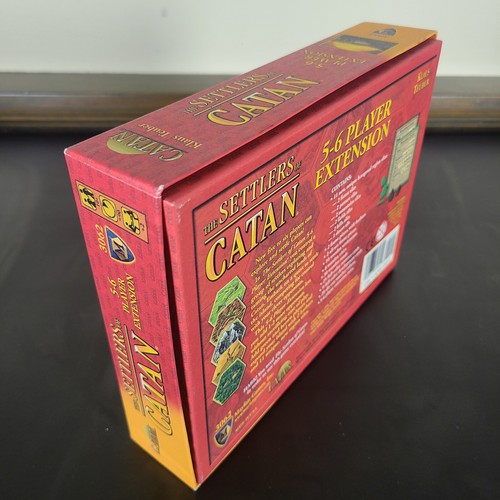EMPTY BOX ONLY: Settlers of Catan 5-6 Player Extension - Mayfair Games 3062 - Picture 5 of 6